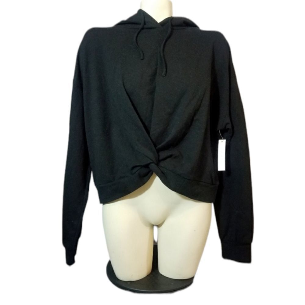 5/$25 Summer Sale!!! Abound Black Twist Front Hoodie Size XL